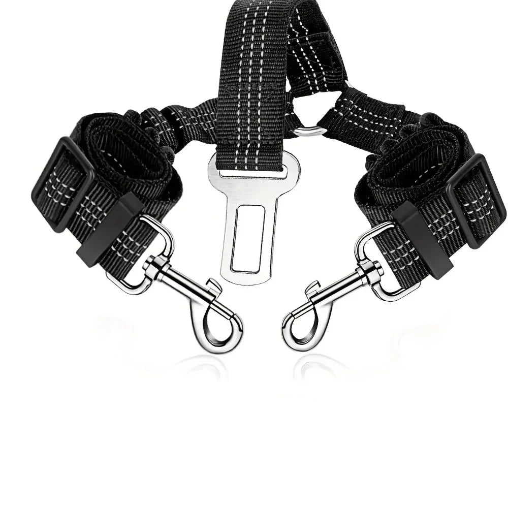 Ceinture De Sécurité Double Pour Chien