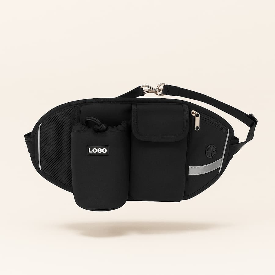 Laisse Mains Libres Pour Chien Avec ou Sans Ceinture