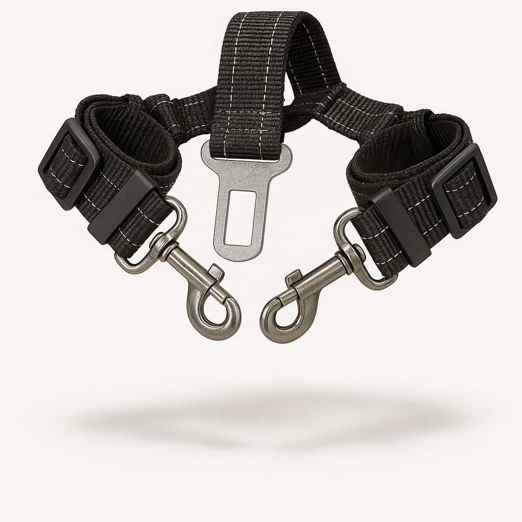 Ceinture De Sécurité Double Pour Chien