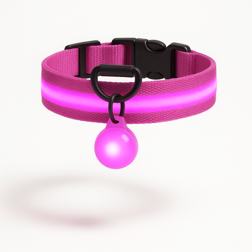 Collier Lumineux Pour Chien Rechargeable USB