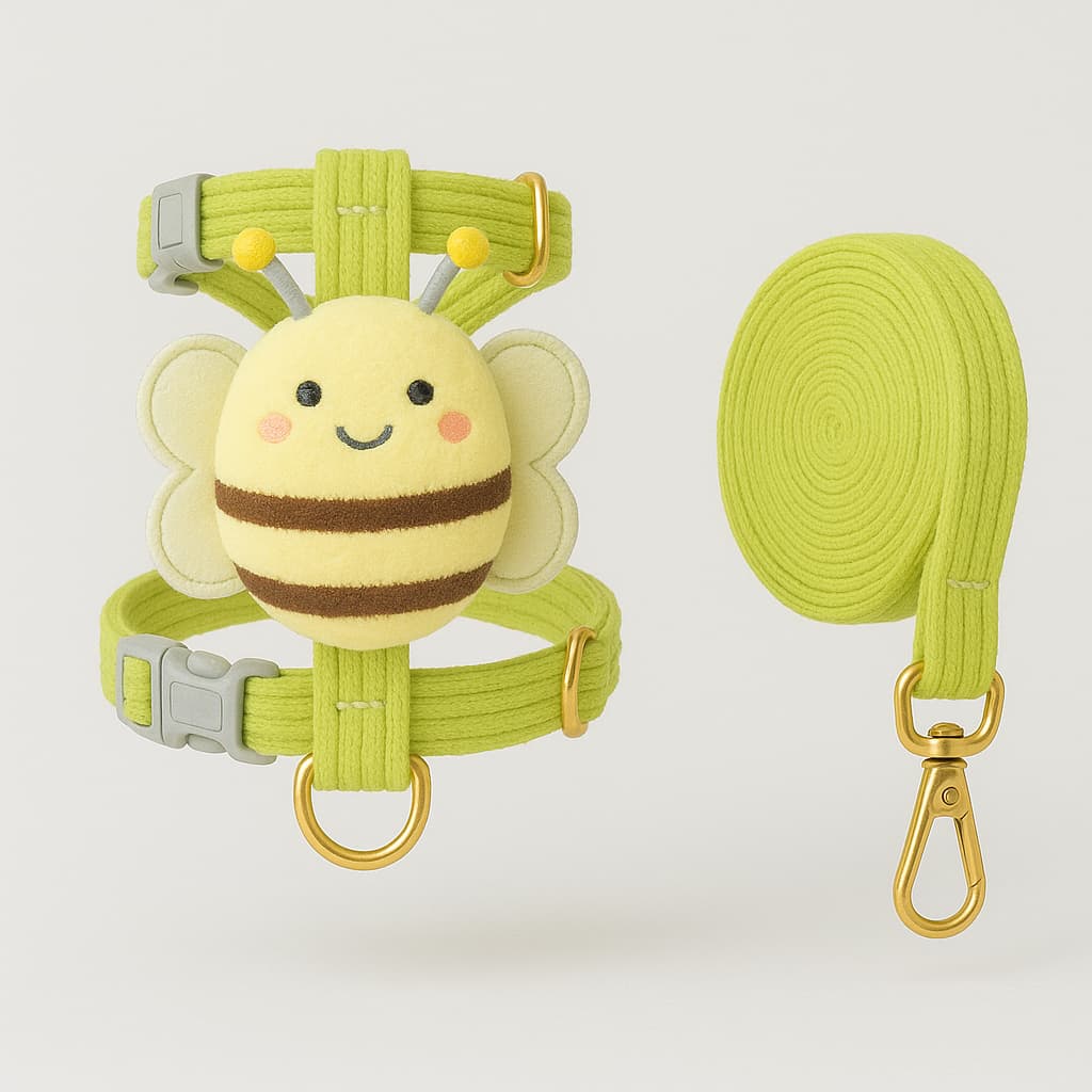 Harnais Pour Petit Chien Fantaisie Abeille