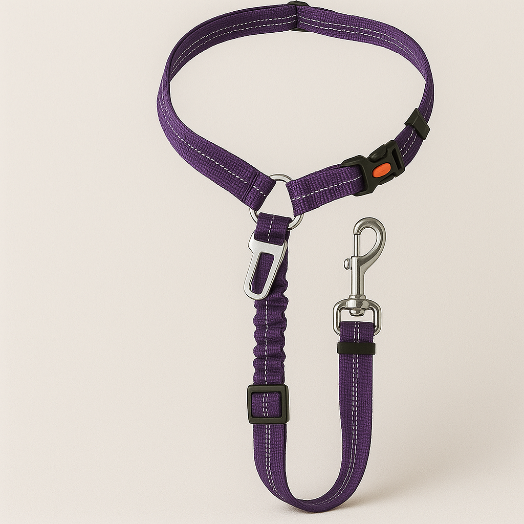 Harnais Pour Chien En Voiture 2 en 1