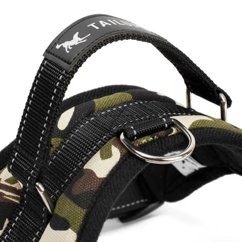 Harnais Tactique Pour Chien Camo