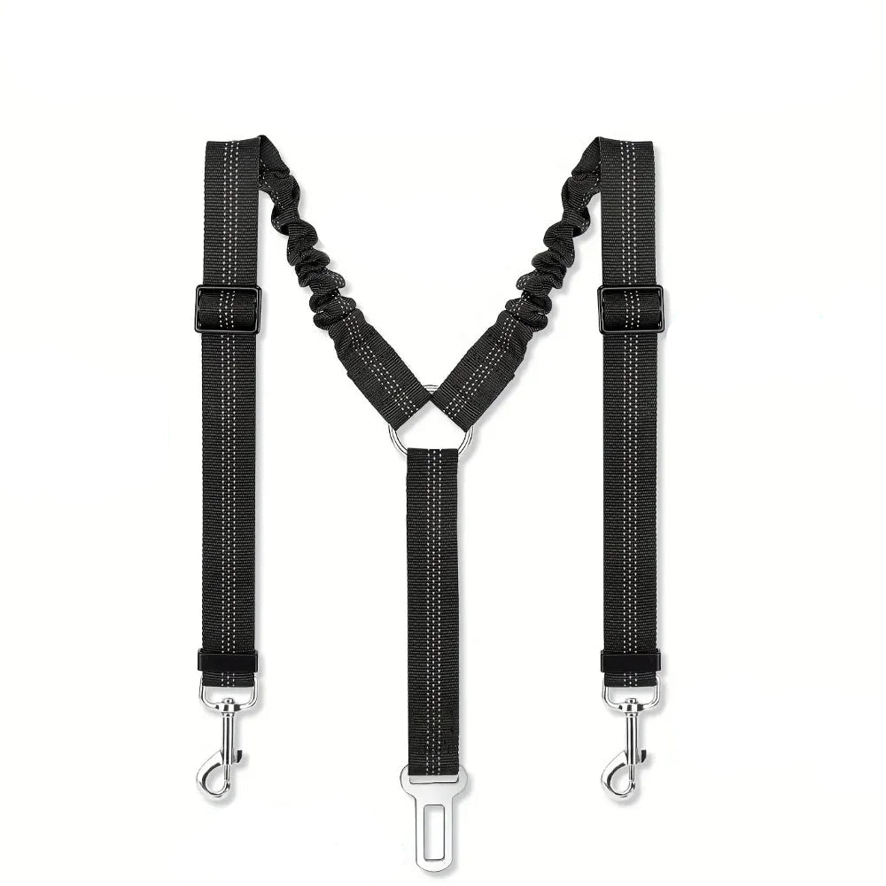 Ceinture De Sécurité Double Pour Chien