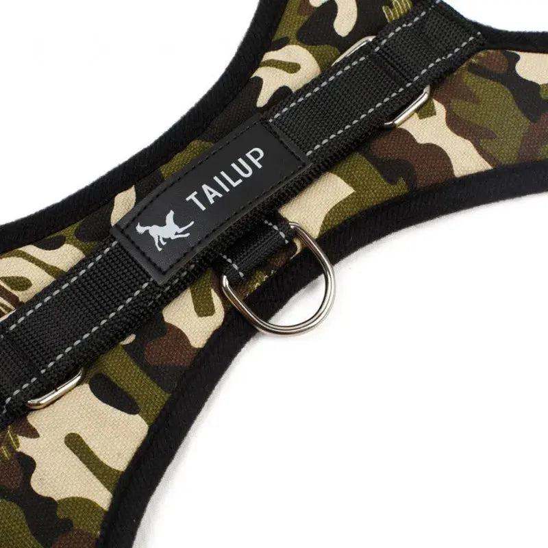 Harnais Tactique Pour Chien Camo