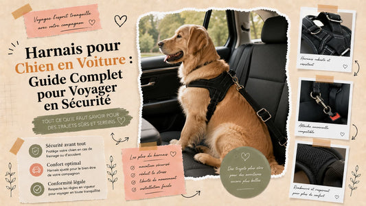 Harnais pour Chien en Voiture