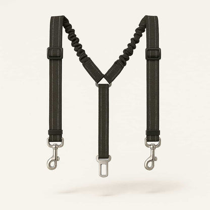 Ceinture De Sécurité Double Pour Chien | Croq & Câlin
