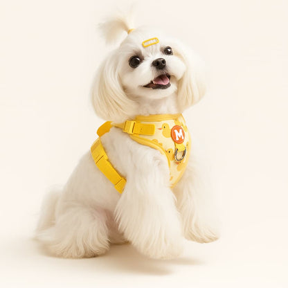 Harnais Pour Petit Chien Fantaisie Canard Avec Laisse - photo 2