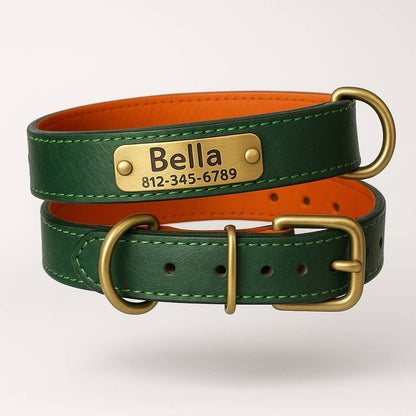 Collier Pour Chien En Cuir Personnalisé - photo 7