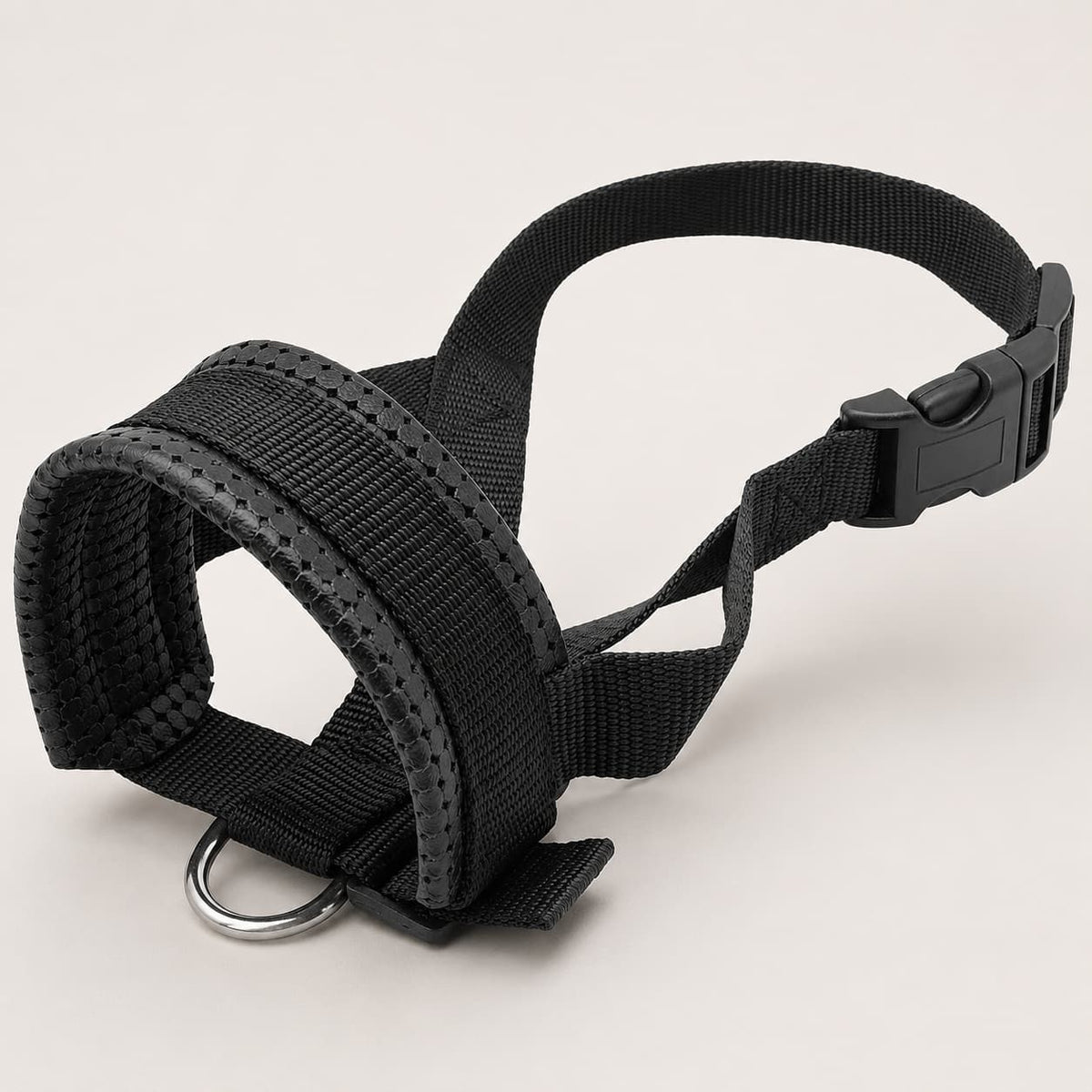 Muselière Anti-Aboiement en Nylon Respirante Pour Chien