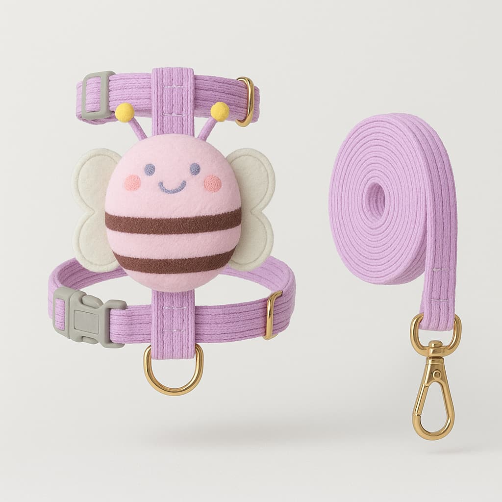 Harnais Pour Petit Chien Fantaisie Abeille