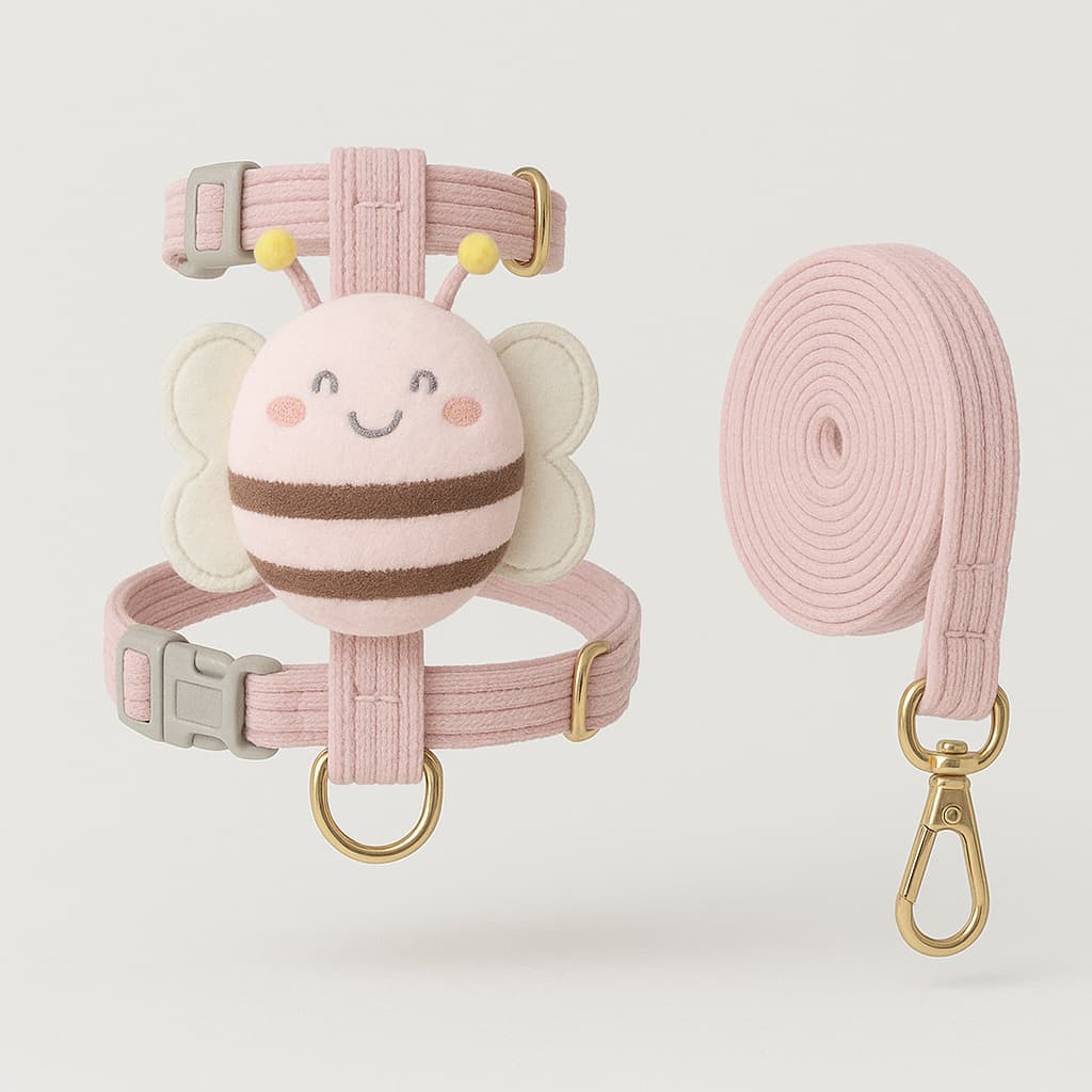 Harnais Pour Petit Chien Fantaisie Abeille