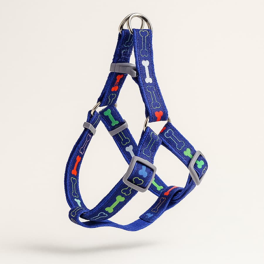 Harnais Pour Chien En Y | Motif Os