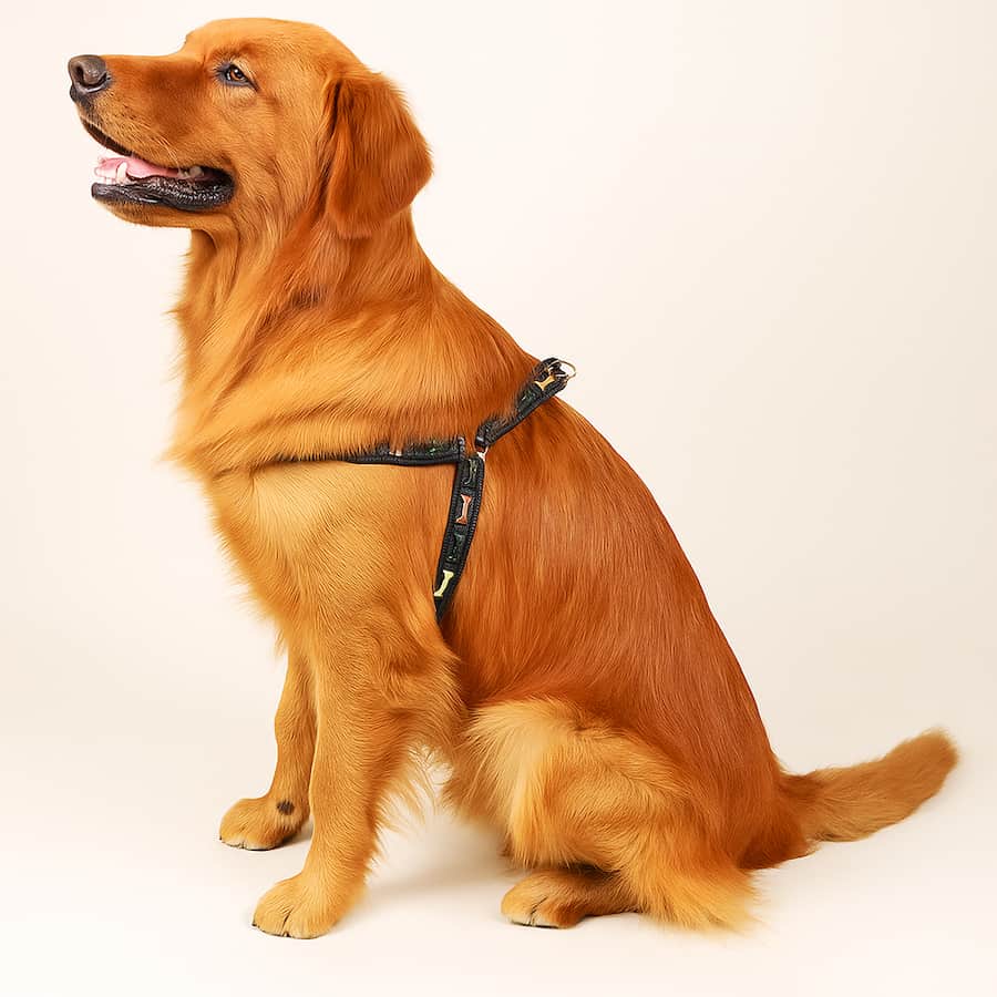 Harnais Pour Chien En Y | Motif Os