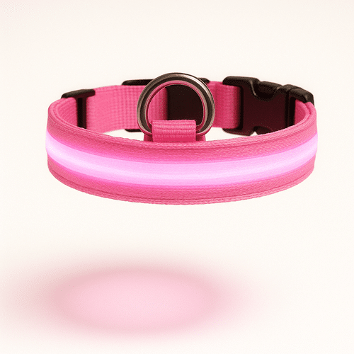 Collier Lumineux Colorés Pour Chien