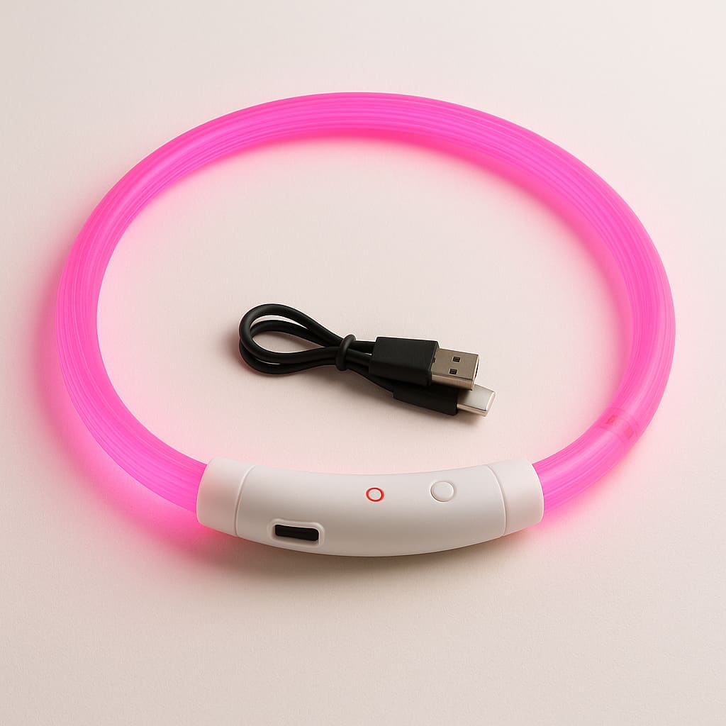 Collier Lumineux Rechargeable Pour Chien - photo 3