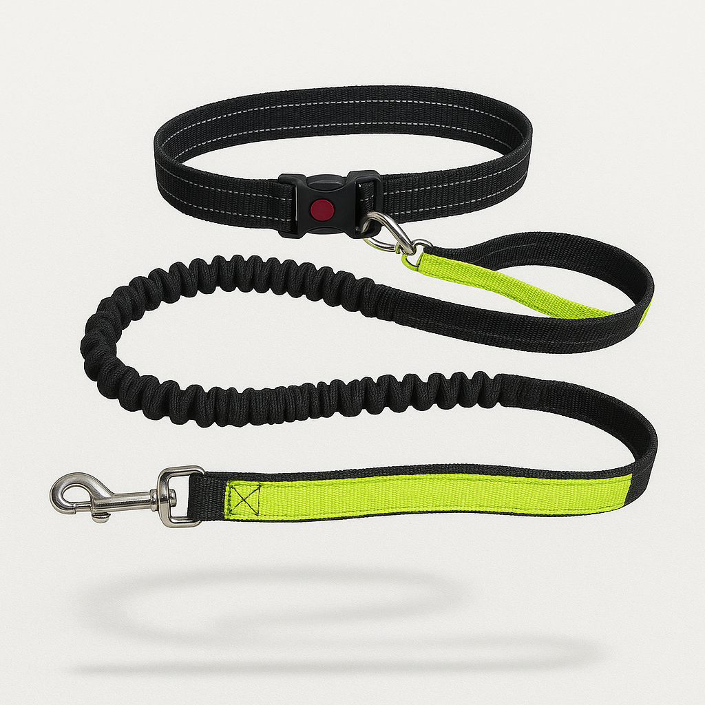 Ceinture Laisse Main Libre Pour Chien