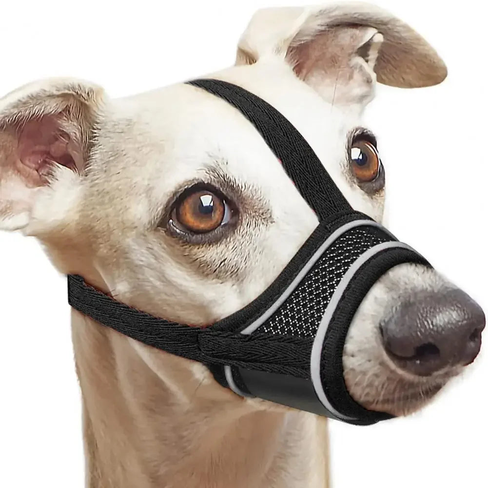 Muselière souple anti-morsure pour chien, toilettage et soins - photo 7