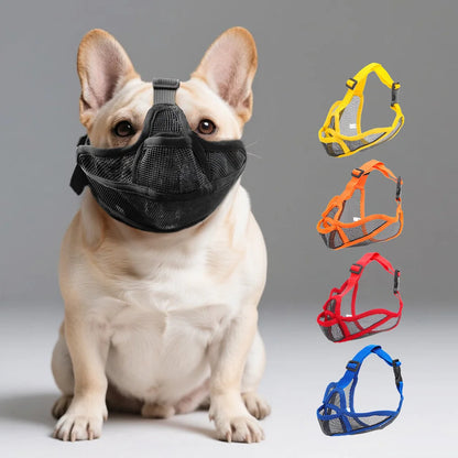 Muselière pour museau court, Bouledogue Français et Shar Pei