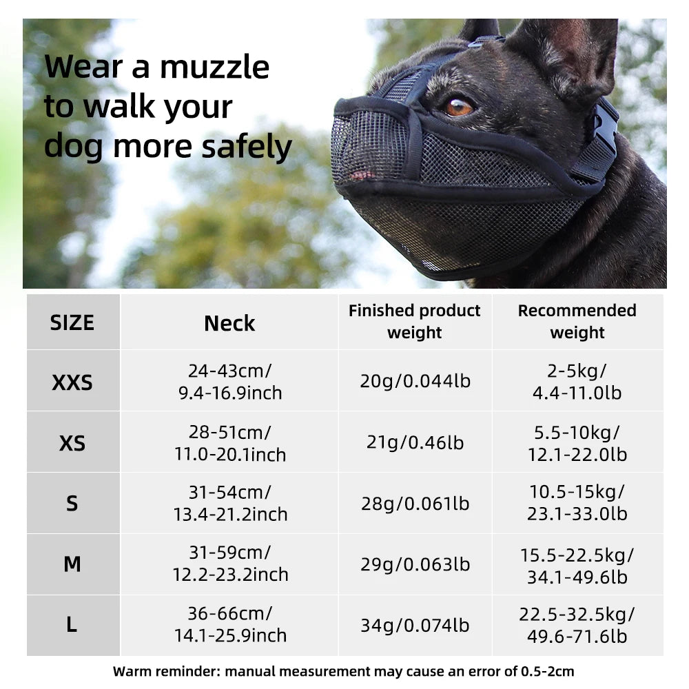 Muselière pour museau court, Bouledogue Français et Shar Pei - photo 4
