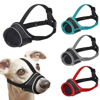 Muselière souple anti-morsure pour chien, toilettage et soins