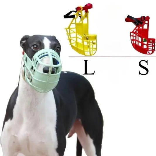 Muselière plastique légère anti-aboiement pour chien