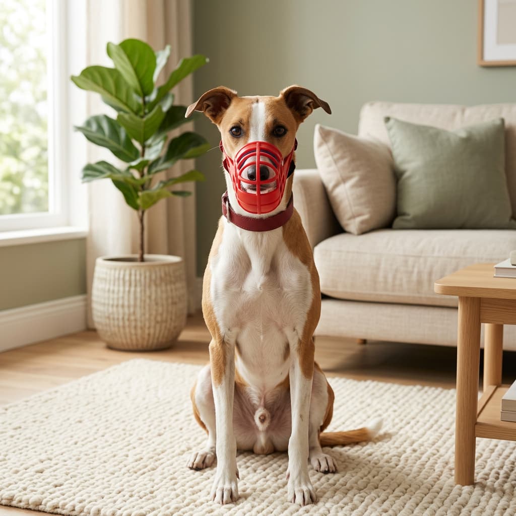 Muselière Plastique Légère Anti-Aboiement Pour Chien