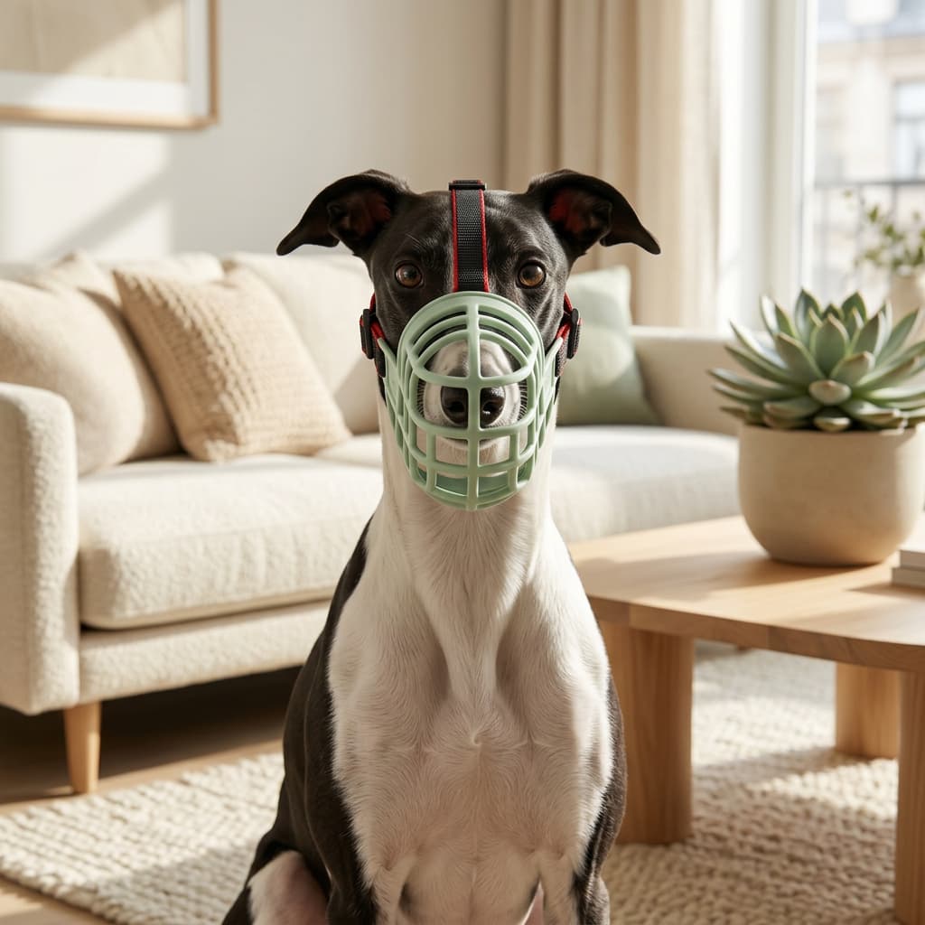 Muselière Plastique Légère Anti-Aboiement Pour Chien